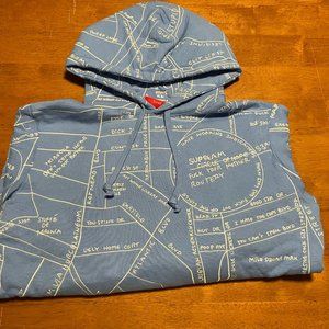 Supreme Gonz Embroidered Map Hooded Sweatshirt